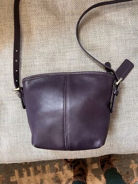 Vintage Coach Ink SoHo Basket Bag 1998